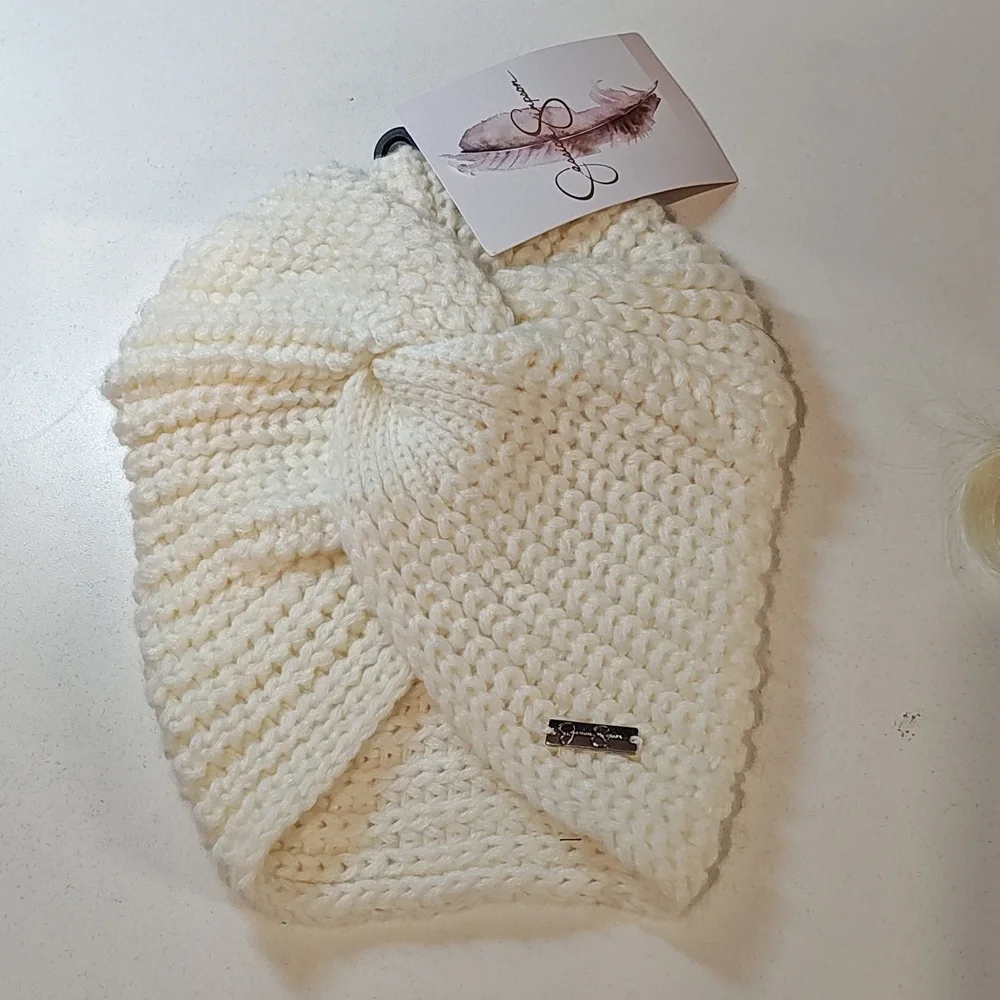 2 For $10 Jessica Simpson Turban Style Knit Hat